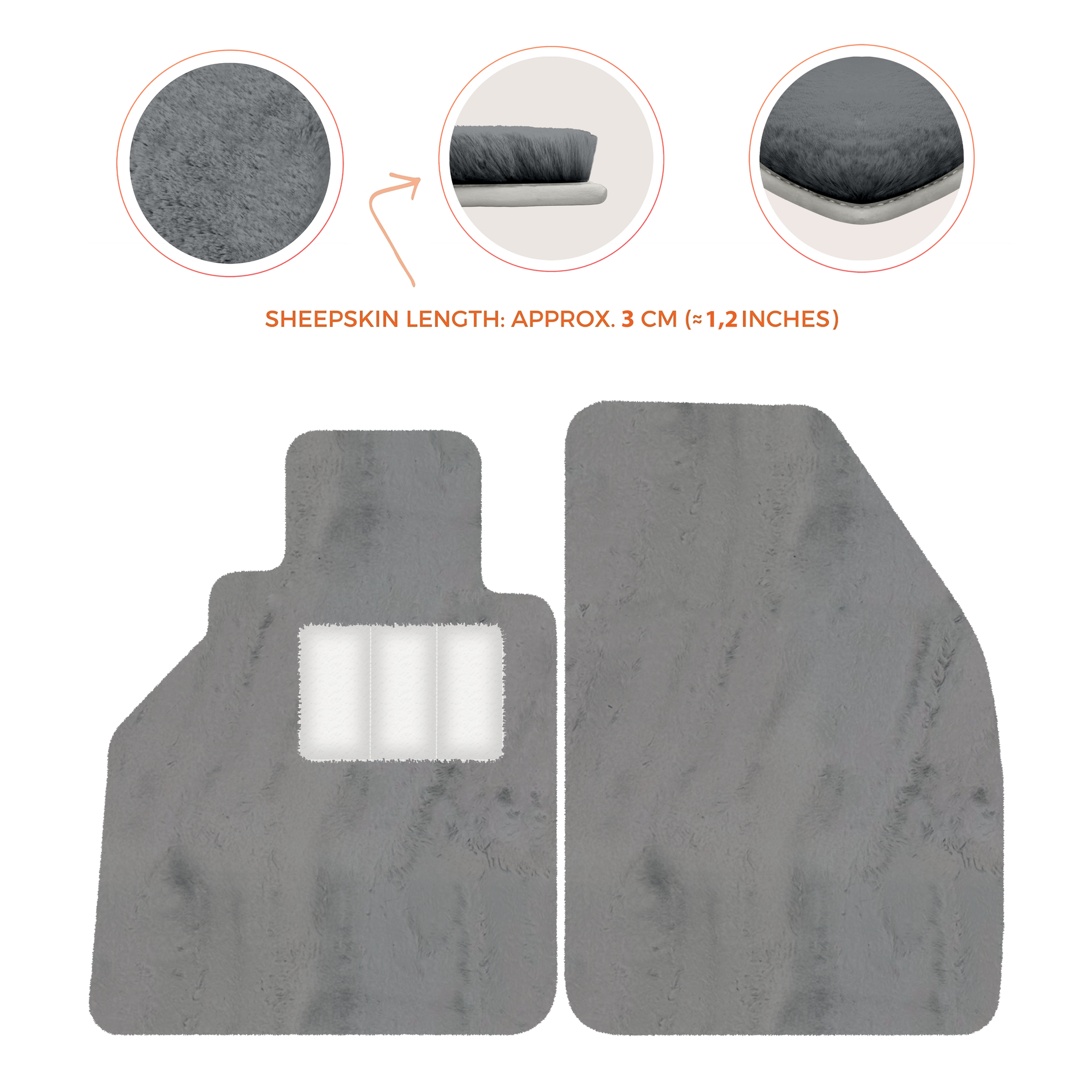 Dark Blue Floor Mats for Porsche 986 Boxster (1996-2004) - AutoWin