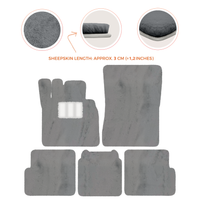 Premium Sheepskin Floor Mats for Ferrari 296 GTS (2022-2025)