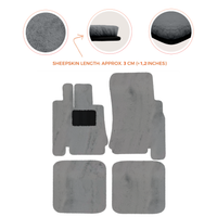 Premium Luxurious Sheepskin Floor Mats for Bentley Arnage (1998-2009)