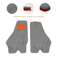 Luxury Sheepskin Floor Mats for Lamborghini Urus (2018-2026)