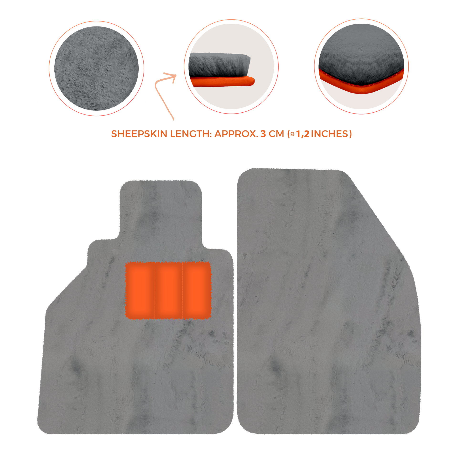 Dark Blue Floor Mats for Porsche 986 Boxster (1996-2004) - AutoWin