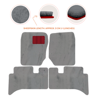 Premium Sheepskin Floor Mats for Range Rover Sport L460 (2022-2024)