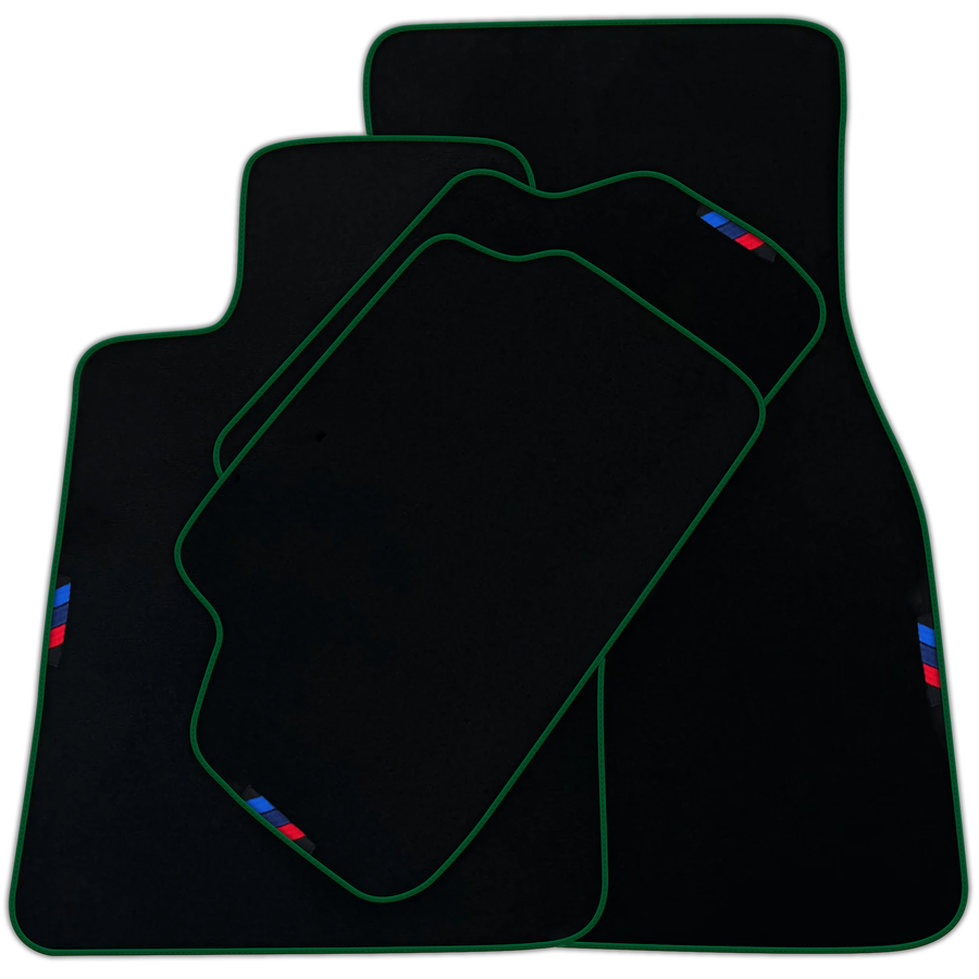 Black Mats For BMW Gran Tourer F46 (2015-2022) 5 Seats | Gray Trim | Various Trim Colors