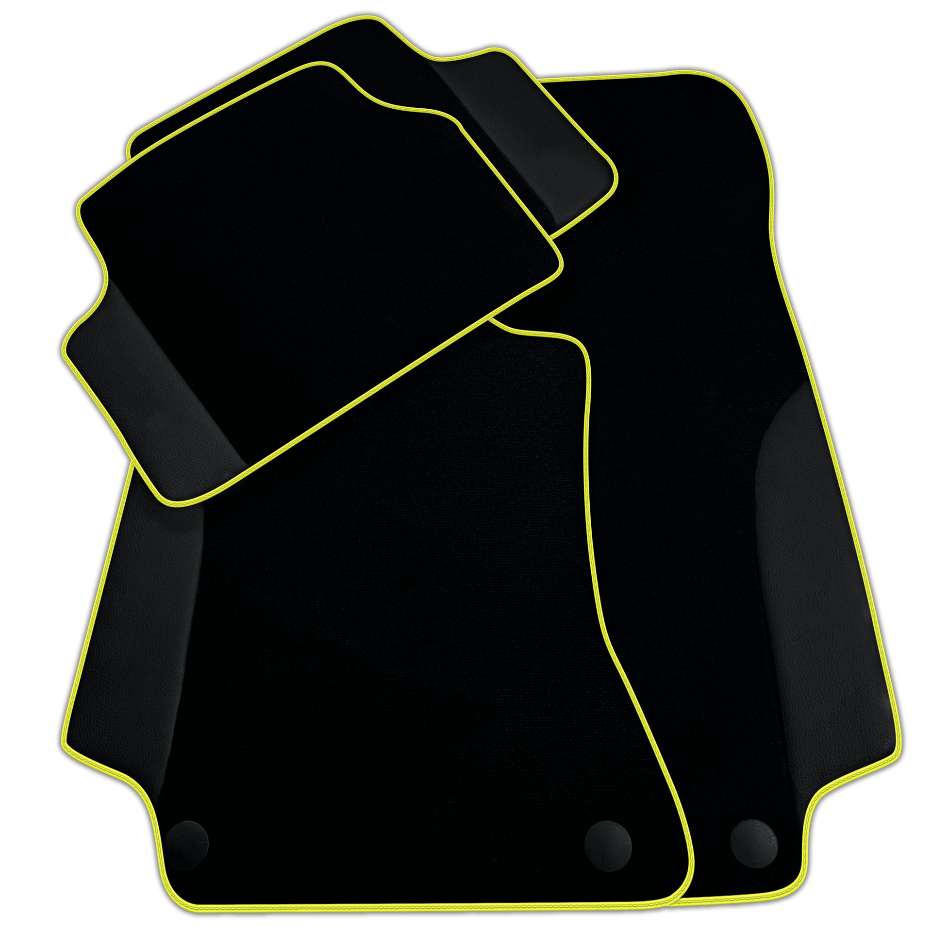 Customizable Black Floor Mats For Mercedes Benz CLS-Class C219 (2004-2010)