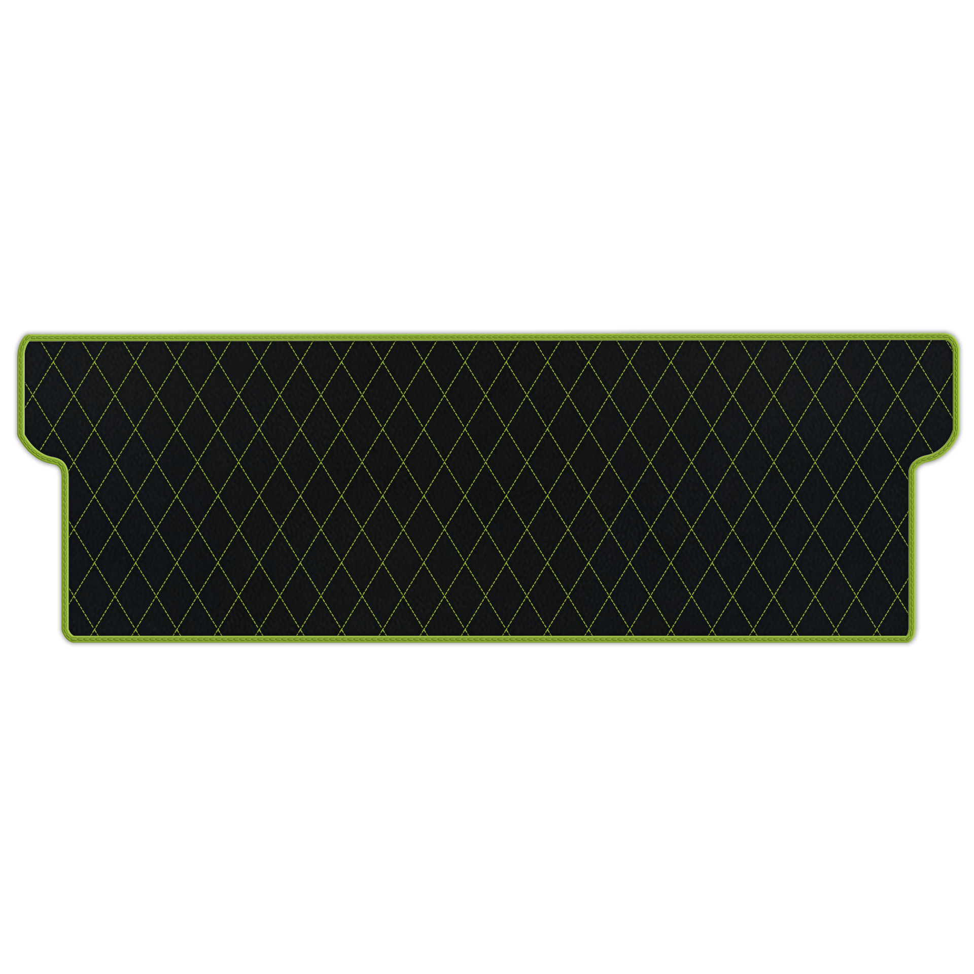 Premium Black Leather Floor Mats for Ferrari Testarossa (1984-1996)