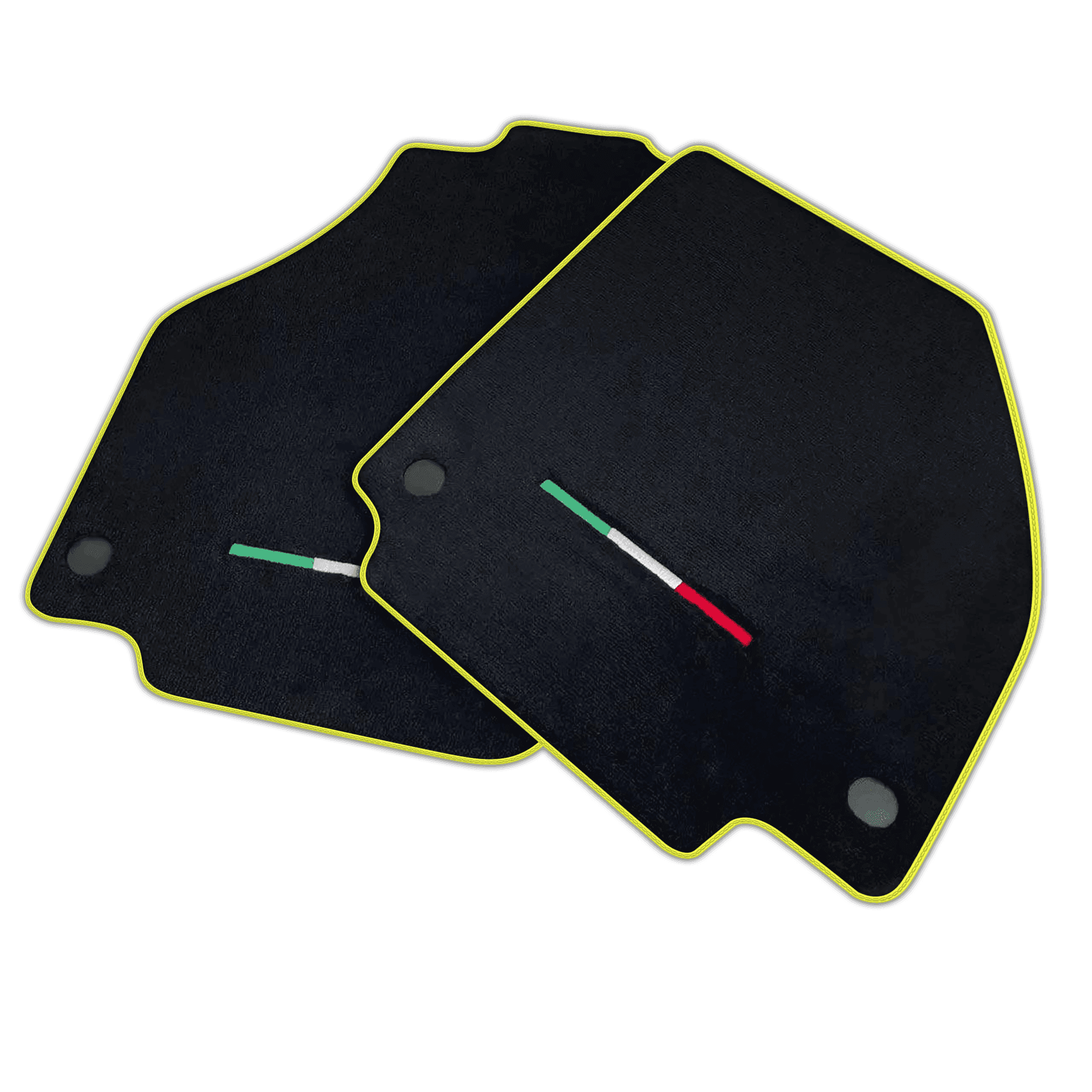 Black Floor Mats for Ferrari 488 Pista Spider (2019-2021) | Various Trim Colors