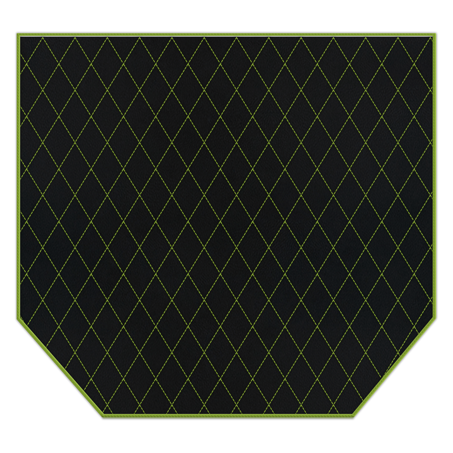 Black Floor Mats For Ferrari 360 Modena 1999-2005 With Red Alcantara Leather - AutoWin