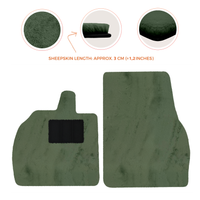 Luxury Sheepskin Floor Mats for Lamborghini Revuelto 2024-2025