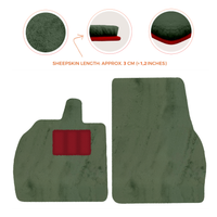 Luxury Sheepskin Floor Mats for Lamborghini Revuelto 2024-2025