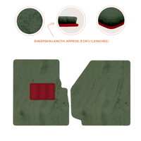 Premium Sheepskin Floor Mats for Land Rover Discovery (2004-2009)