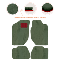 Luxury Sheepskin Floor Mats for Land Rover Discovery Sport (2015-2019)
