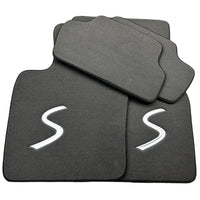 Grey Floor Mats for Mini Countryman F60 Hybrid (2020-2023) - AutoWin