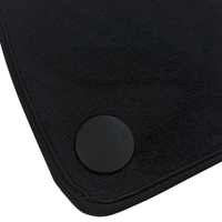 Black Floor Mats for 2005-2009 Mercedes-Benz SLR McLaren - Premium Quality
