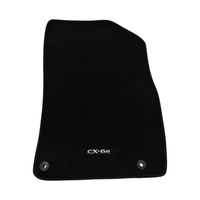 Black Luxury Carpet Car Mats for Mazda CX-6e (2026)