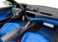 Ciemnoniebieskie dywaniki samochodowe do Ferrari Portofino (2018-2023) Wydanie włoskie