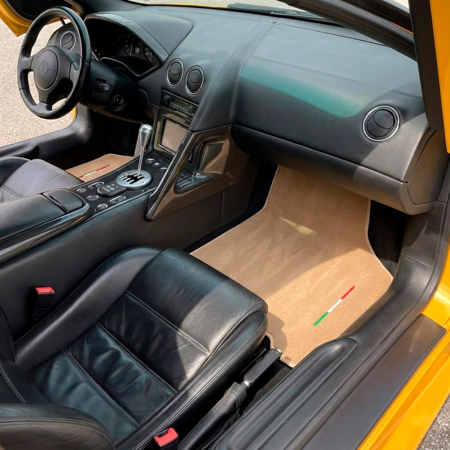 Dywaniki samochodowe na wymiar beżowe do Lamborghini Murcielago AutoWin