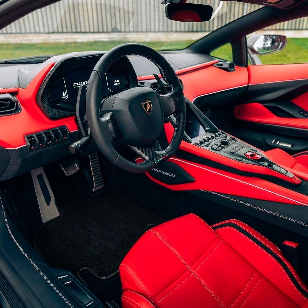 Dostosowywane maty samochodowe do Lamborghini Countach marki Autowin