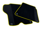 Custom Black Floor Mats For Ferrari California 2008-2014 With Alcantara