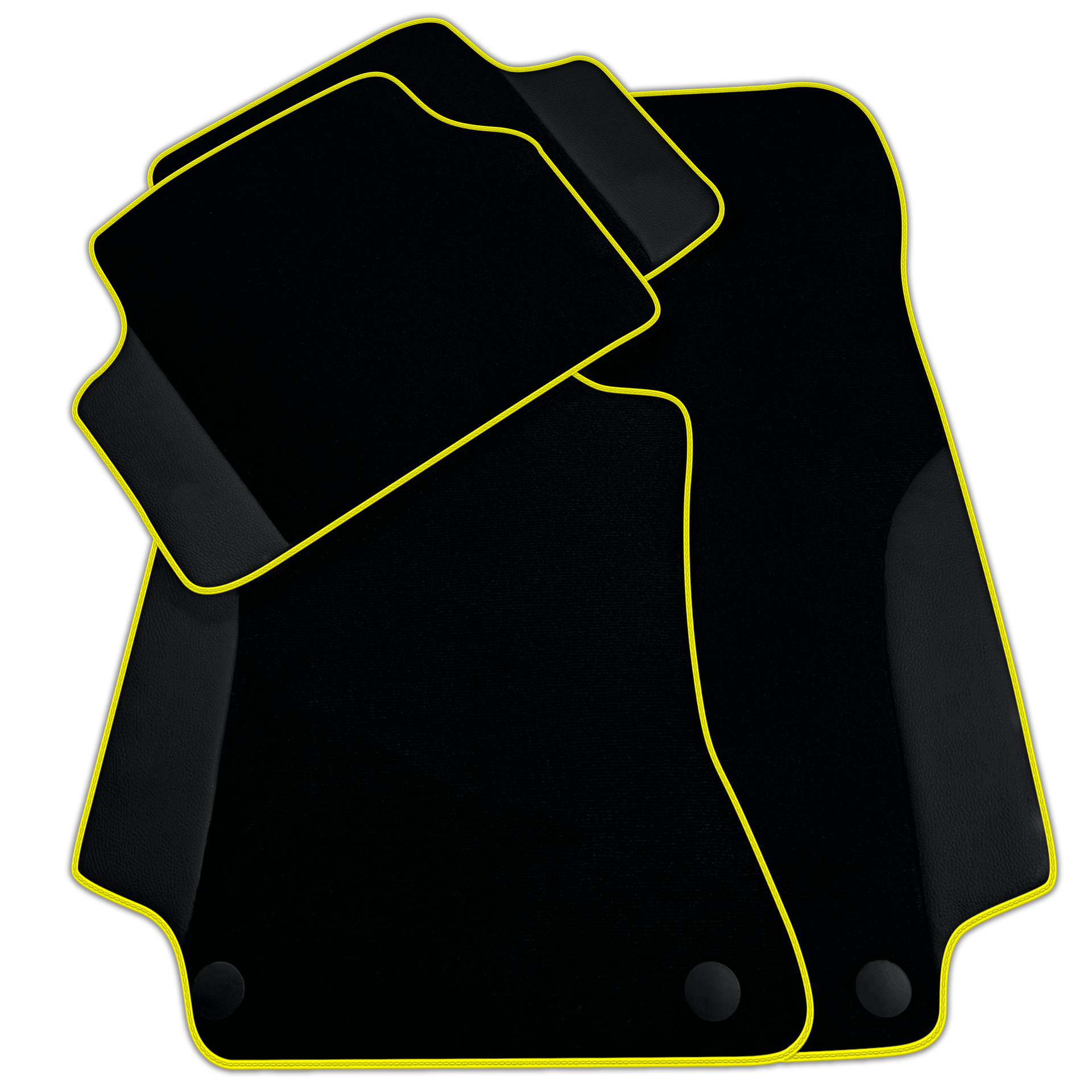 Customizable Black Floor Mats for Mercedes-Benz GLS X166 (2016-2019)