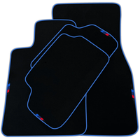 Black Mats For BMW G60 (2023-2026) Sedan | Beige Trim | Various Trim Colors