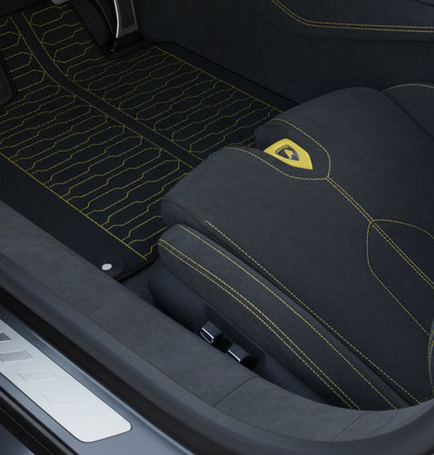 Interior look of floor mats for Lamborghini Temerario (2025-2026)