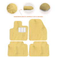 Luxury Sheepskin Floor Mats for Land Rover Discovery Sport (2015-2019)