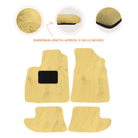 Premium Sheepskin Floor Mats for Bentley Continental GTC (2006–2011)