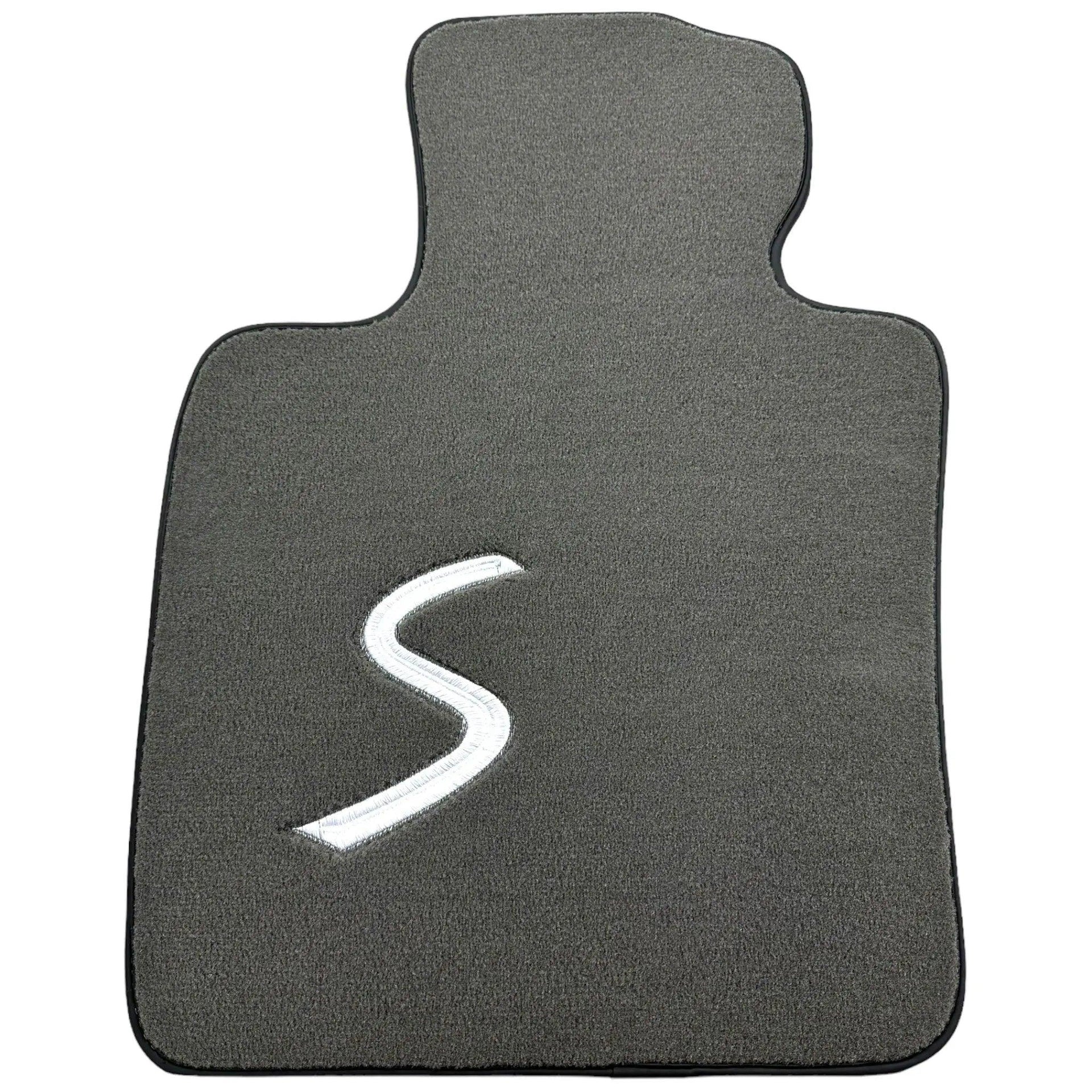 Grey Floor Mats for Mini Cooper / One Electric (2020-2023) - AutoWin