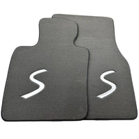 Grey Floor Mats for Mini Cooper / One F55 5-Doors (2015-2023) - AutoWin