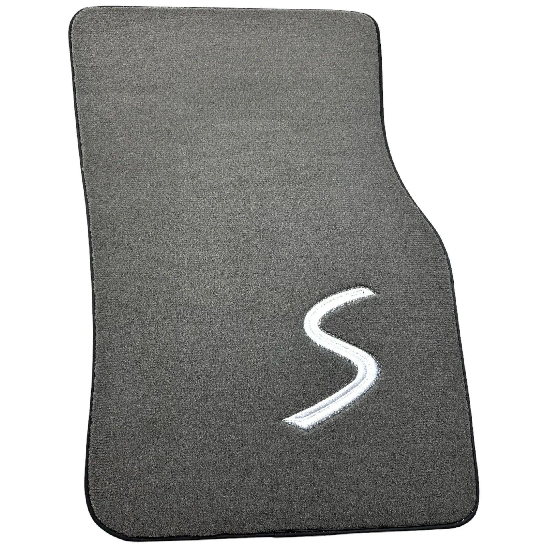 Grey Floor Mats for Mini Cooper / One F56 3-Doors (2014-2023) - AutoWin