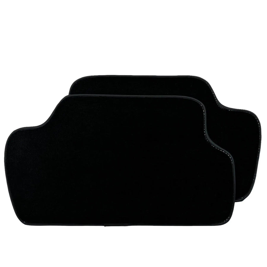 Black Floor Mats for Mini Cooper / One R53 (2001-2007) Cooper S with Leather - AutoWin