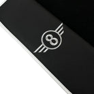 Black Floor Mats for Mini Cooper / One R56 (2007-2014) with Leather | White Trim - AutoWin