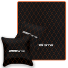 Premium Custom Black Leather Floor Mats for Ferrari FF (2011-2016)