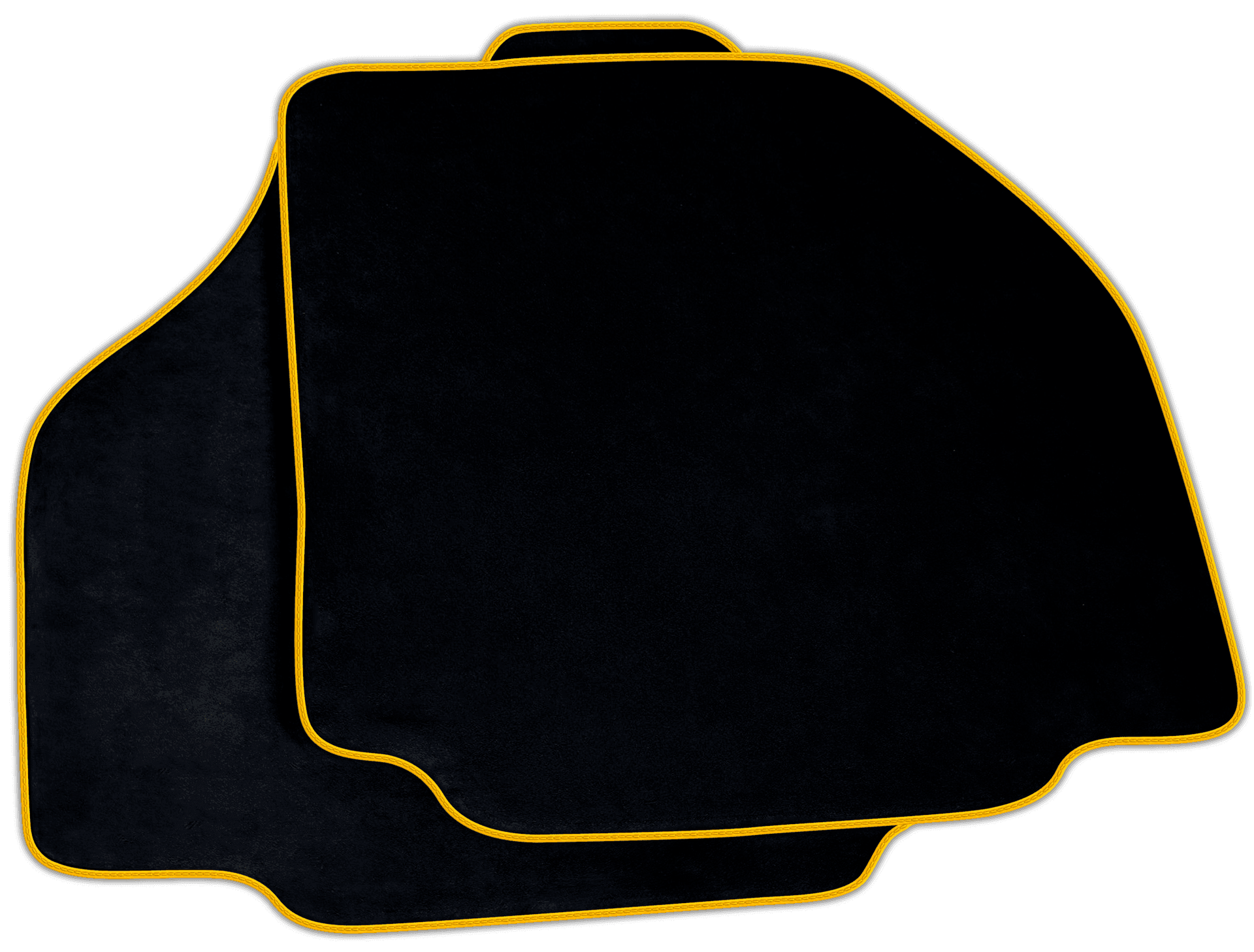 Black Alcantara Floor Mats for Ferrari 458 Speciale (2012-2015) | Various Trim Colors