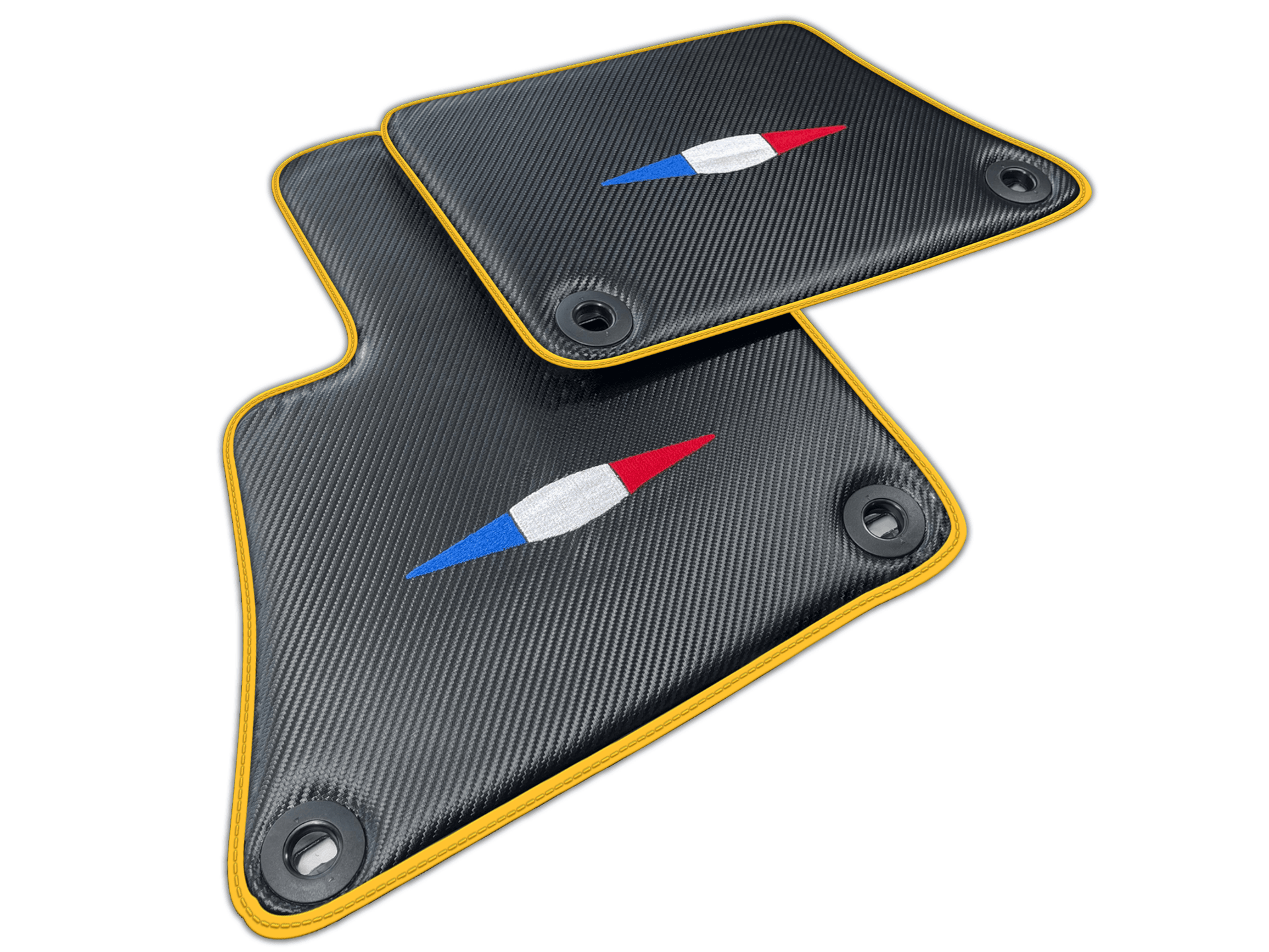 Carbon Fiber Floor Mats for Bugatti Veyron | Various Trim Colors