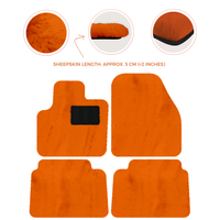 Luxury Sheepskin Floor Mats for Land Rover Discovery Sport (2015-2019)