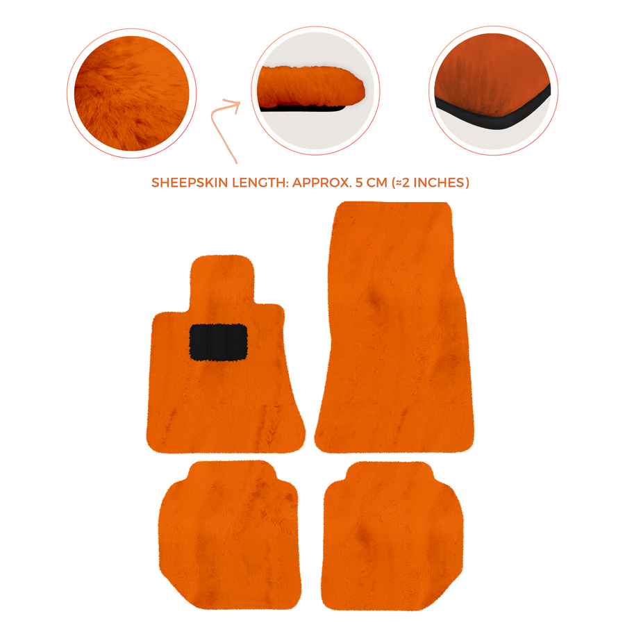 Luxury Sheepskin Floor Mats for Rolls-Royce Ghost Series I (2010-2014)
