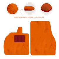 Luxury Sheepskin Floor Mats for Lamborghini Revuelto 2024-2025