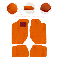Luxury Sheepskin Floor Mats for Land Rover Discovery Sport (2015-2019)