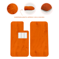 Premium Sheepskin Floor Mats for Aston Martin V8 Virage (1989-1995) Coupe