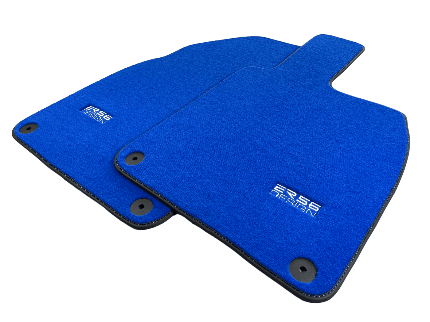 Blue Floor Mats for Porsche 718 Cayman (2017-2023) | Er56 Design - AutoWin
