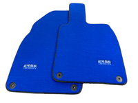 Blue Floor Mats for Porsche 718 Cayman (2017-2023) | Er56 Design - AutoWin