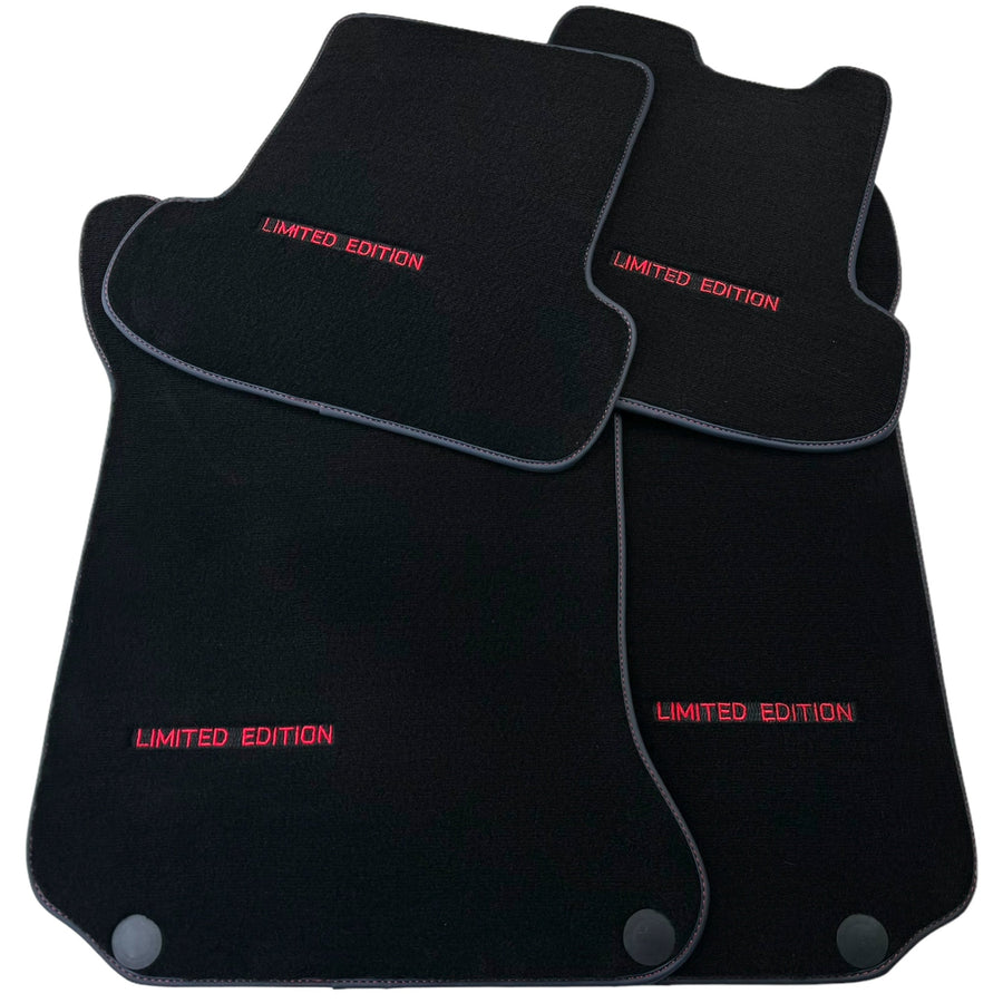 Black Floor Mats For Mercedes Benz A-Class W177 Hatchback (2018-2023) | Limited Edition