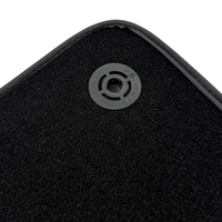 Black Floor Mats for Aston Martin DBX707 (2022-2026) SUV707 (2022-2026) SUV with Leather