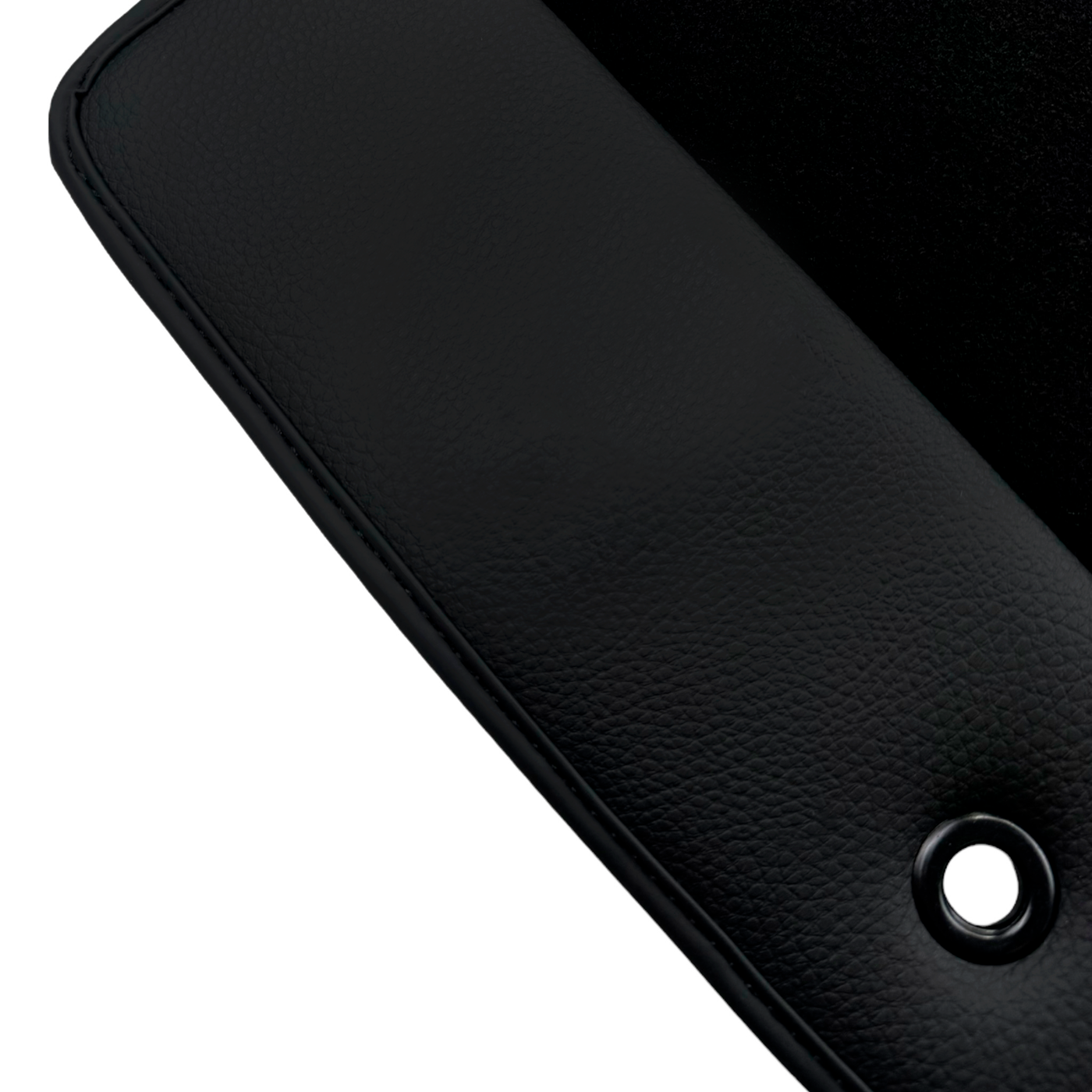 Black Floor Mats for Lincoln Nautilus (2019-2024) SUV with Leather | AutoWin