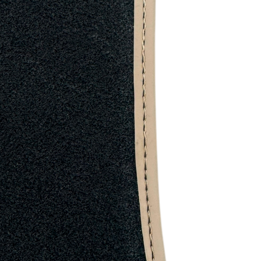 Beige Floor Mats for Jaguar F-Pace (2021-2024) Plug-in Hybrid by ER56 Design