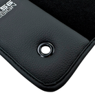 ER56 Design Black Floor Mats for Lincoln Continental (2017-2020) Sedan with Leather