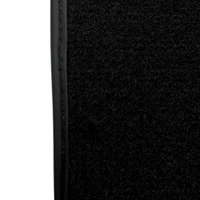 ER56 Design Black Floor Mats for Chevrolet Lumina Sedan (1990-1994) with Leather