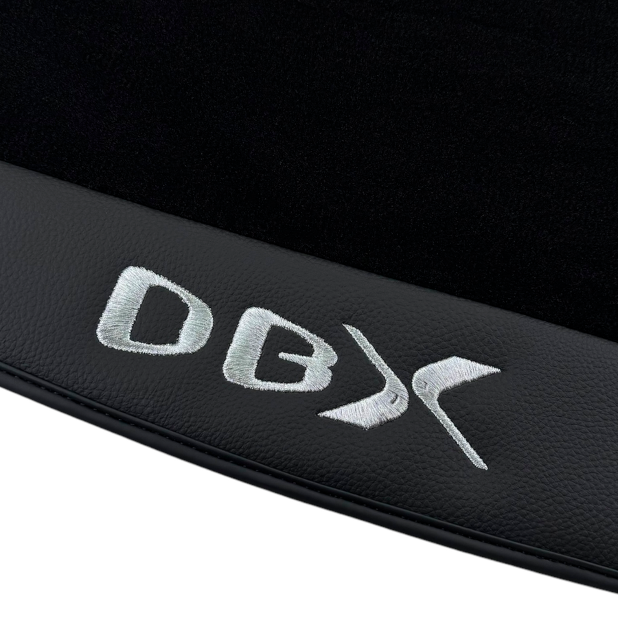 Black Floor Mats for Aston Martin DBX707 (2022-2026) SUV707 (2022-2026) SUV with Leather