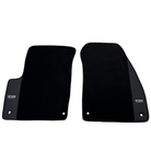 ER56 Design Black Floor Mats for Chrysler Town & Country (1941-2016) with Leather